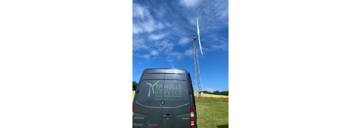 Vrksted med grn strm