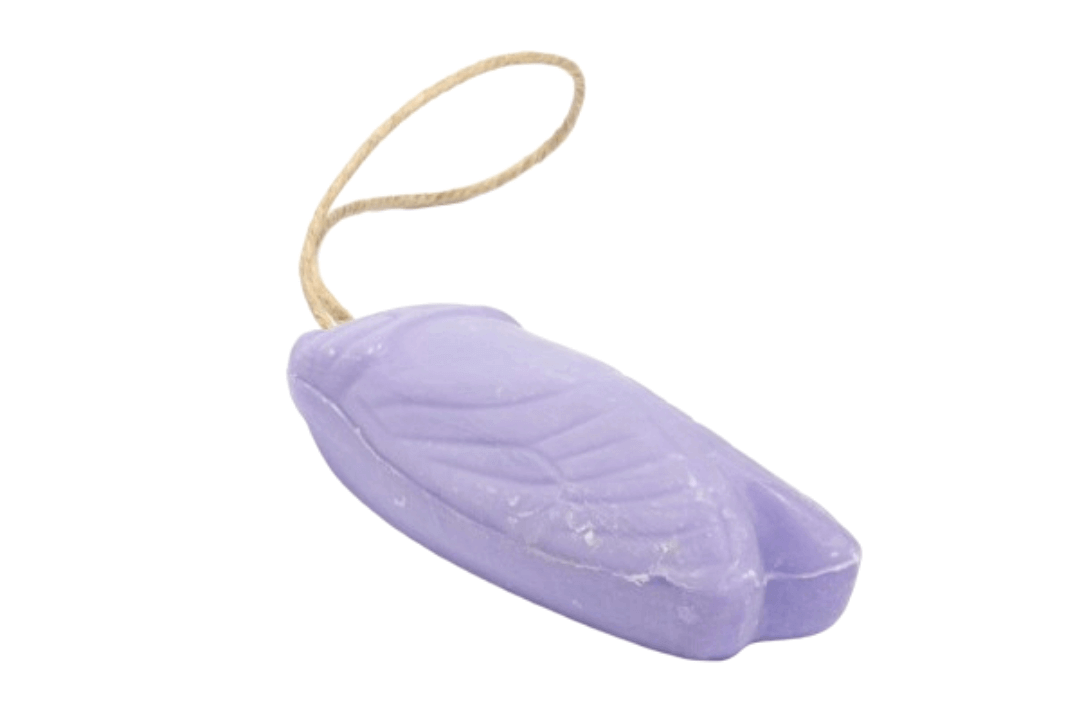 Savon Cigale cordé - Fransk Sæbe på snor - Lavendel 125g