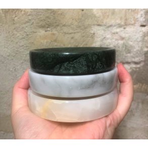 Luksuris Sbeskl af Natursten -  Vlg variant 