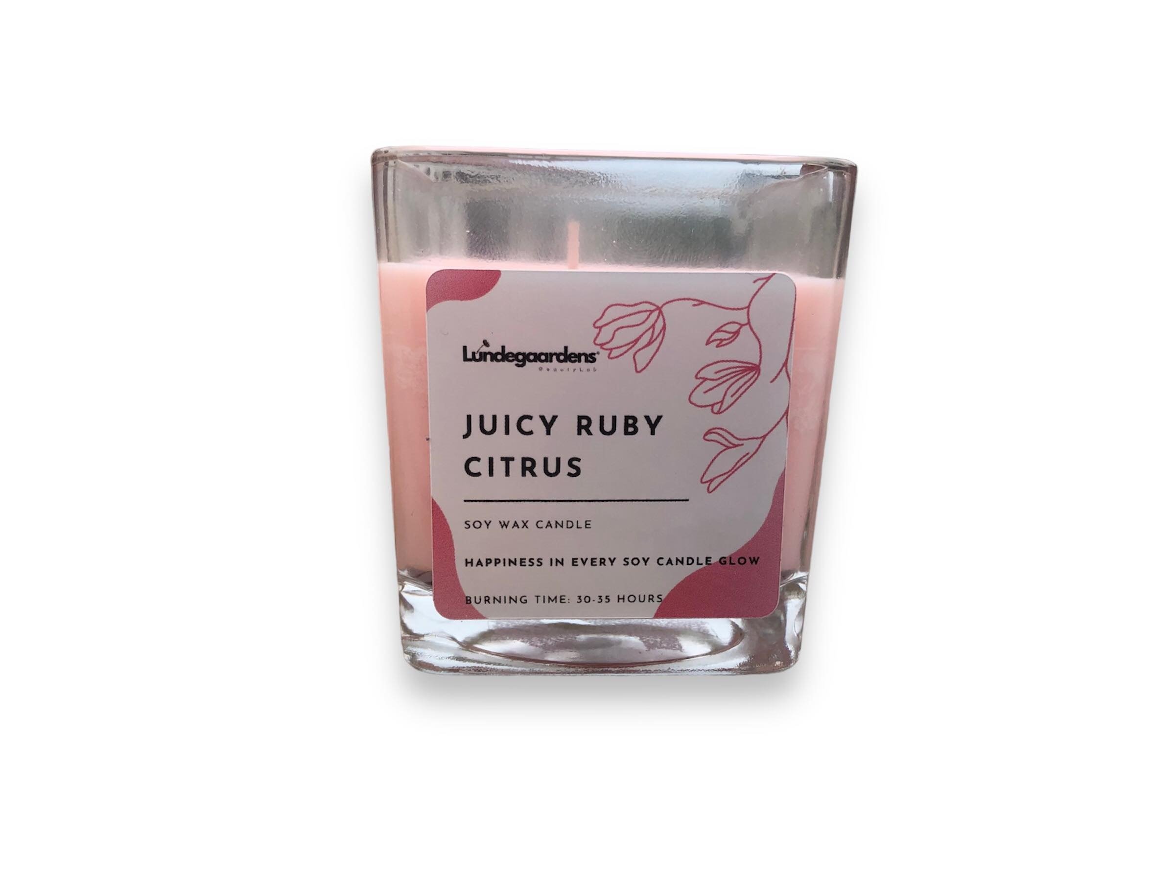 JUICY RUBY CITRUS - Soyavoks lys