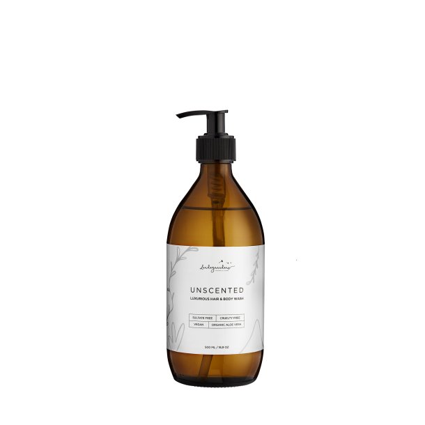 HAIR &amp; BODY WASH - UNSCENTED - 500 ML