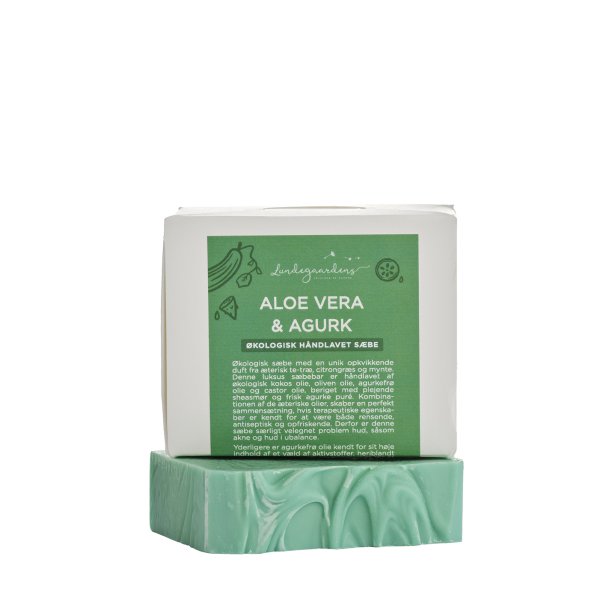 ALOE VERA &amp; AGURK- kologisk sbe bar