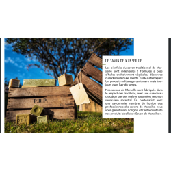 Tranche de Marseille - Orginal fransk sbe - 150 g - Oliven